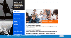 Desktop Screenshot of mekstisnov.cz